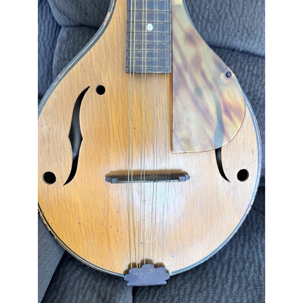 VTG 1940-50s Strad-O-Lin A-Style Mandolin 25" Playable Great Tone (see desc) - Picture 4 of 13